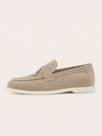 Mocassins Femme Beige à Semelle Confort