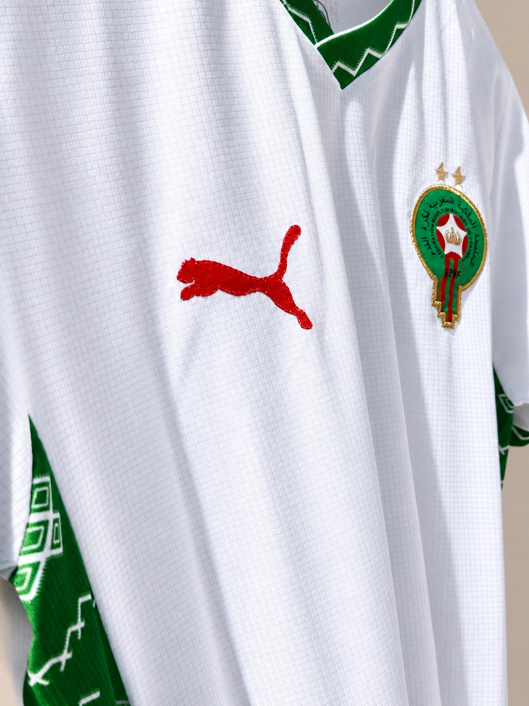 Maillot Maroc Femme Premium – 2 Étoiles
