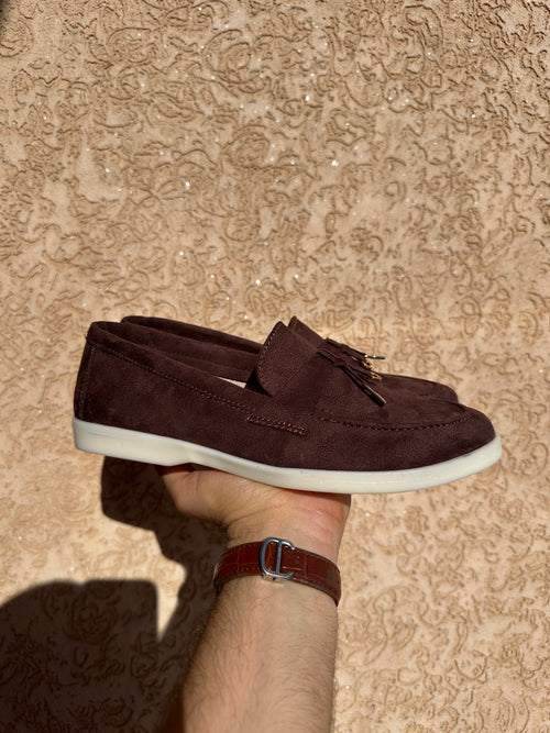 Mocassin en Marron chocolat à semelle confortable