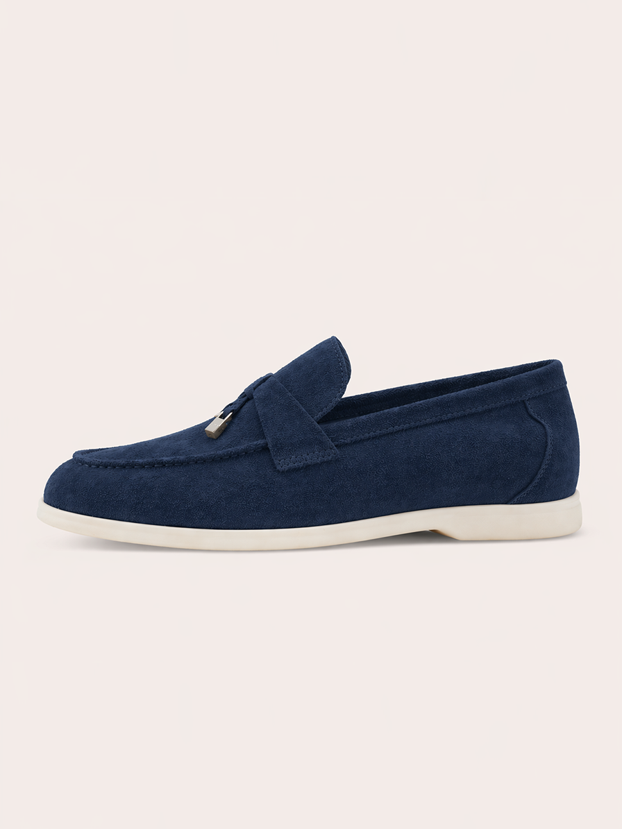 Mocassins Femme Bleu Marine à Semelle Confort